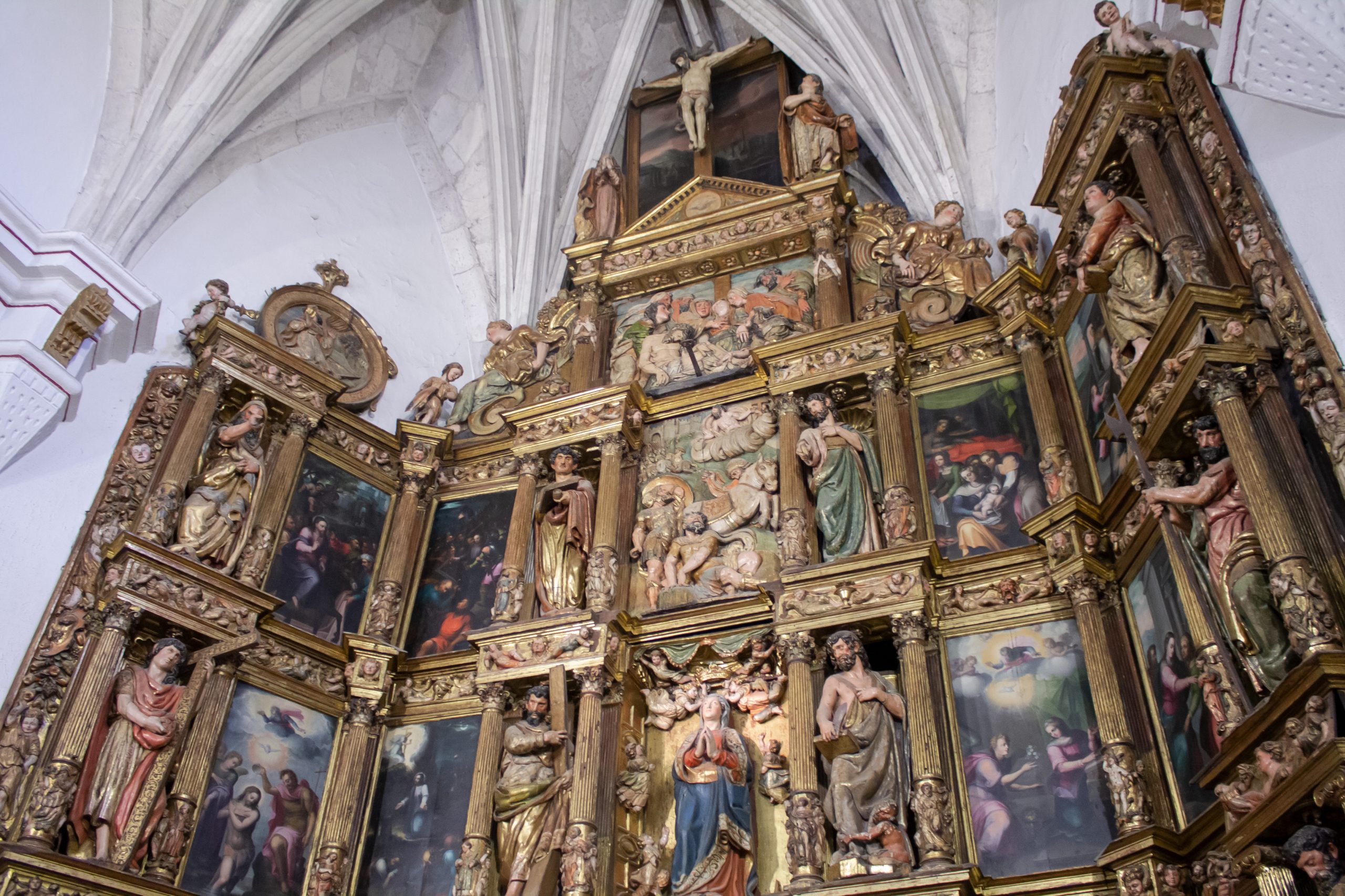Retablo de la Iglesia de Cogeces del Monte en Valladolid
